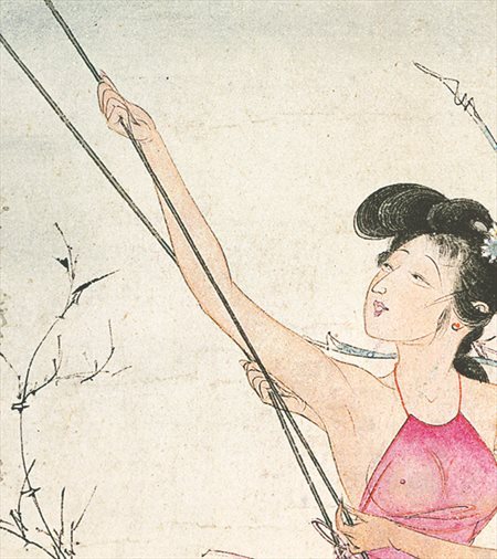 丰城-胡也佛的仕女画和最知名的金瓶梅秘戏图